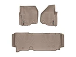 Weathertech Floorliner 2013-2016 Ford Super Duty 1ST & 2ND Row, Tan. Fixed Price $231.90.