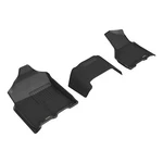 3D Maxpider 2019-2024 Fits Dodge Ram 2500 Crew Cab Kagu Black 1ST Row Floor Mat. Fixed Price $136.99.