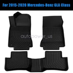 For 2015-2020 Mercedes-benz Gla Class Tpe Weather Front & Rear Floor Mats Liners. Fixed Price $84.19.