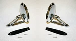 New! 1965 - 1966 Mustang Chrome Outside Right & Left Pair Mirrors. Fixed Price $69.00.