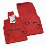 2023+ Chevrolet Corvette C8 Z06 Adrenaline Red Floor Mats Carbon Logos Nice 32OZ. Fixed Price $162.99.