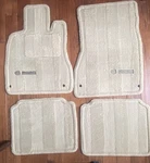 Lexus LS430 Carpeted Floor Mats Oem Ivory Part #PT208-50010-10. Fixed Price $449.50.