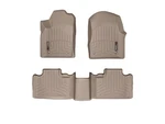 Weathertech Floorliner For 2015-2015 Dodge Durango 1ST & 2ND Row, Tan. Fixed Price $209.90.