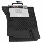 Genuine Mercedes Slk Class R172 Black All Season Floor Mats Rubber Oem (12-14). Fixed Price $155.82.