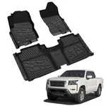 Floor Mats For Nissan Frontier 2009-2021 King Cab Tpe All Weather Liners. Fixed Price $139.00.