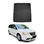 Omac Cargo Mats Liner For Chrysler Town & Country 2008-2016 Rear Trunk Black. Fixed Price $79.99.