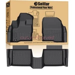 Front & 2ND Row Tpe Floor Mats Liners Black 3PCS 2010-2019 Ford Taurus New. Fixed Price $86.49.