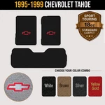 Sport Touring Bowtie Logo Front & Rear Runner Floor Mats For 95-99 Tahoe #AT6. Fixed Price $169.51.