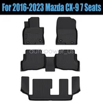 Front & Rear Floor Mats Liner For 2016-2023 Mazda CX-9 4-DOOR 7 Passengers Tpe. Fixed Price $84.79.