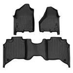 Smartliner Black 1ST & 2ND Row Floor Liners For Dodge Ram 3500. Fixed Price $149.99.