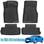 Front & 2ND Row Floor Mats Liner Set 2004-2014 Ford Mustang Tpe Replacement. Fixed Price $78.39.