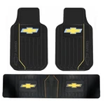 Brand New 3PCS Chevy Elite Style Car Truck Front Back Runner Rubber Floor Mats. Fixed Price $93.97.