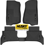 Husky X-act Contour Floor Mats Front 2ND Row For 21-26 Jeep Wrangler Jl Phev Elc. Fixed Price $199.99.