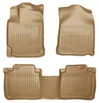 Husky Liners Fits 2012 Toyota Camry Weatherbeater Combo Tan Floor. Fixed Price $149.99.