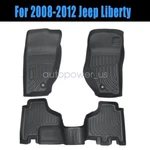 For 2008-2012 Jeep Liberty Tpe Floor Mats Liners 3D Model 3PCS Black Waterproof. Fixed Price $72.59.