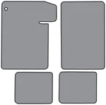 1964-1967 Chevrolet Chevelle Floor Mat 4PC Loop (FM79F, FM18R) Black 9205. Fixed Price $140.58.