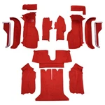 Carpet For 1988-1989 Chevrolet Corvette Coupe Complete With Pad Cutpile. Fixed Price $923.44.