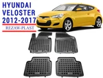 Rezawplast Car Mats For 2012-2017 Hyundai Veloster Floor Tailored Odorless. Fixed Price $119.99.