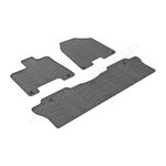 Vaico Front Rear Floor Mat Set For Honda Pilot 11- 08P17-TG7-300. Fixed Price $74.18.