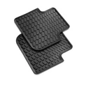 2007-2015 Audi Q7 Rubber Floor Mat Rear Set Oem Black 4L0061511. Fixed Price $95.00.