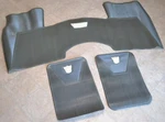 Nos 1964 Ford Galaxie Floor Mats, Silver Blue Full Contour Front & Rear Pair Set. Fixed Price $1150.00.