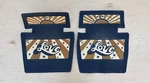 Vtg Vintage Plasticolor Floor Mats Love Passenger Driver Pair Set. Fixed Price $199.99.