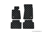 P2M Front & Rear Checkered Carpet Floor Mats For Bmw E30 Series 4/5 Door New. Fixed Price $95.00.