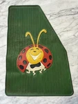 Lady Bug Floor Mat, Green Aircooled Beetles Vw. Fixed Price $72.19.