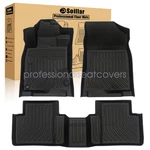For 2016-2021 Honda Civic Tpe Front & 2ND Row Floor Mats Liner Set Anti-slip 3X. Fixed Price $64.19.