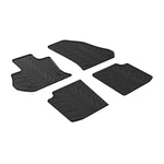 All Weather Custom Fit Rubber Floor Mats 2018-2020 Fiat 500L 4 Pieces Black. Fixed Price $99.99.