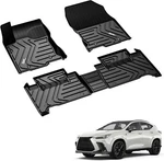 3W Floor Mats For Lexus Rx 2023-2025 Tpe All Weather Custom Fit Car Liner. Fixed Price $129.99.
