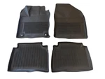 Black All Weather Rubber Floor Liner Mats Set Oem New! Toyota Prius 2016-2019. Fixed Price $118.91.
