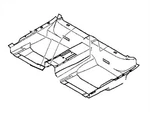 Genuine Bmw Floor Covering Rear 51-47-8-243-368 New. Fixed Price $742.40.