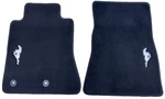 Oem New 15-25 Ford Mustang Black Front Floor Mats W/white Embroidered Pony Logos. Fixed Price $116.00.