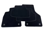 Original Vw Floor Mats Golf 7 Velour Black Carpet Fabric 8 Oe. Fixed Price $56.44.