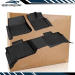 3D Molded Floor Mats Tpe Liners For 2022-2025 Toyota Tundra Crewmax All Weather. Fixed Price $69.95.