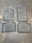 Porsche Panamera Rubber Weather Floor Mats 4 Pcs Black Genuine United Kingdom. Fixed Price $150.00.