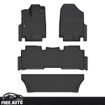 Fits 18-26 Honda Odyssey All Season 3D Floor Mats Front Rear Row Carpets Tpe. Fixed Price $76.99.