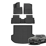 Floor Mats Cargo Trunk Liners Compatible Hyundai Santa Fe 21-23 Wailtnb 2021. Fixed Price $179.99.