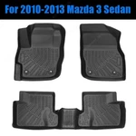 3D For 2010-2013 Mazda Tpe Floor Mats Liners Set All-weather Replacement Black. Fixed Price $68.49.