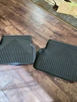 Genuine Bmw All Weather Rubber Floor Liners Rear 82-11-2-286-146. Fixed Price $25.00.