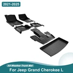 For Jeep Grand Cherokee 2021-2025 6-SEAT 3D Tpe Floor Mats Truck Cargo Liner. Fixed Price $130.99.