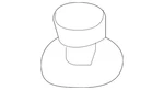 Genuine Volvo Carpet Clip 8641613. Fixed Price $11.60.