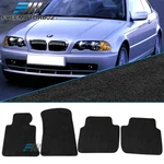 98-06 3 Series E46 Floor Mats Black Carpet Front Rear 4PCS Set For: (bmw). Fixed Price $44.99.