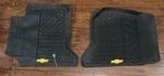 Nos Gm Oem Front All Weather Floor Mats Silverado 1500 2500 3500 23452768. Fixed Price $44.99.