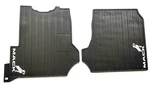 Mack Truck Oem Rubber Floor Mats W/logo & Heel Pad Fits 2017 And Up (see Below). Fixed Price $209.95.