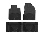 Weathertech All-weather Floor Mats For W68-W25 1ST & 2ND Row Black. Fixed Price $103.90.