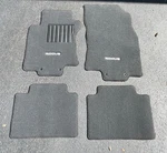 Nissan Rogue X-trail Oem Authentic Lot Of 4 Black Carpet Fur Mats Set Liners. Fixed Price $99.99.