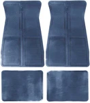 Oer Dark Blue 4 Piece Rubber Floor Mat Set For 1973-1981 Firebird Camaro Nova. Fixed Price $124.98.