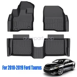 2010-2019 Ford Taurus Front & Second Row Tpe Floor Mats Liners Black 3PCS. Fixed Price $88.49.